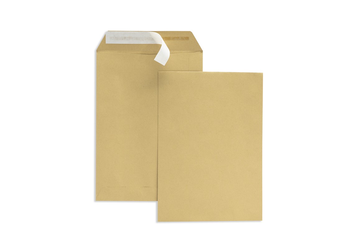 Koperta C5 szara HK foliowana 25szt.